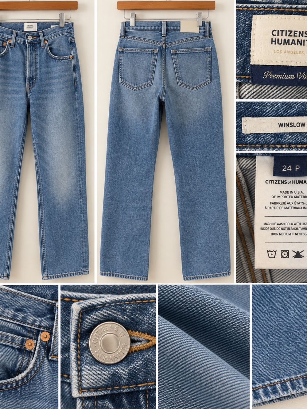 Citizens of Humanity Winslow Premium Vintage Jeans 24P Petite